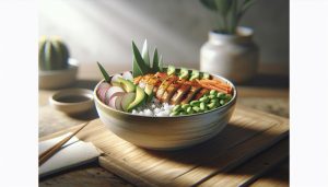 Poké bowl recept kip: Poké Bowl Kip met Verse Lokale Ingrediënten