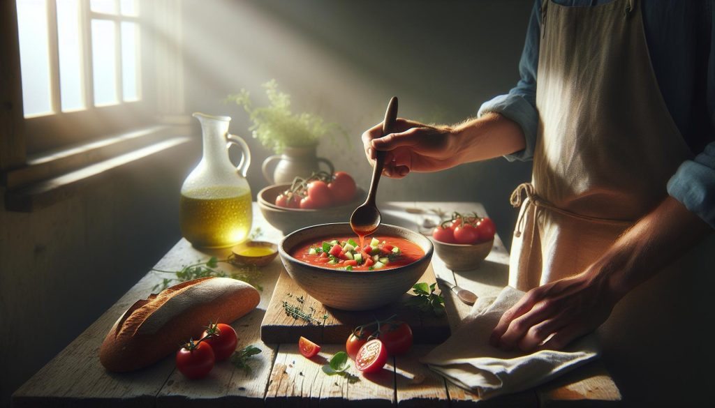 Gazpacho Recept: Koude Tomatensoep voor Warme Dagen