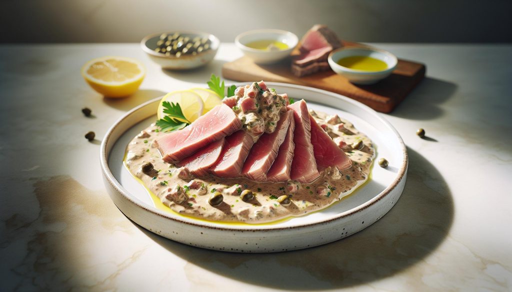 Vitello Tonnato Recept – Italiaans Kalfsvlees met Tonijnsaus