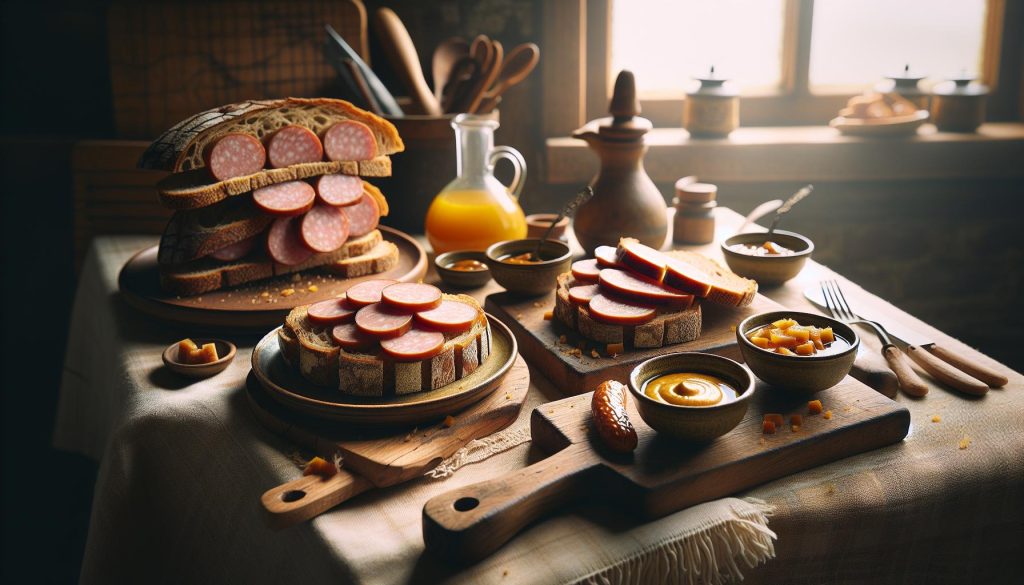 Balkenbrij op brood: Heerlijk met mosterd of stroop﻿