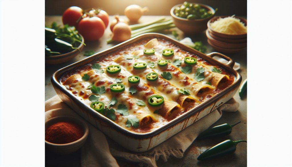 Enchiladas recept: Mexicaanse tortilla’s gevuld en gegratineerd