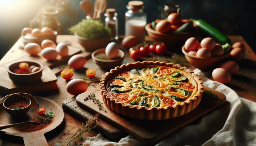 Quiche recept: Hartige taart vol eieren en regionale groenten