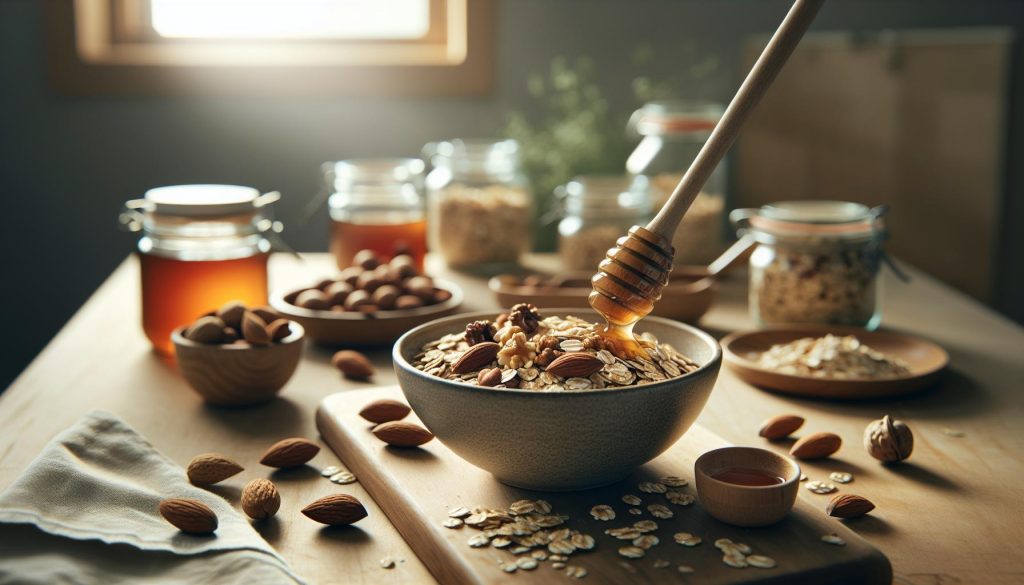 Granola recept: krokante havermout met noten en honing 1 Granola recept: krokante havermout met noten en honing
