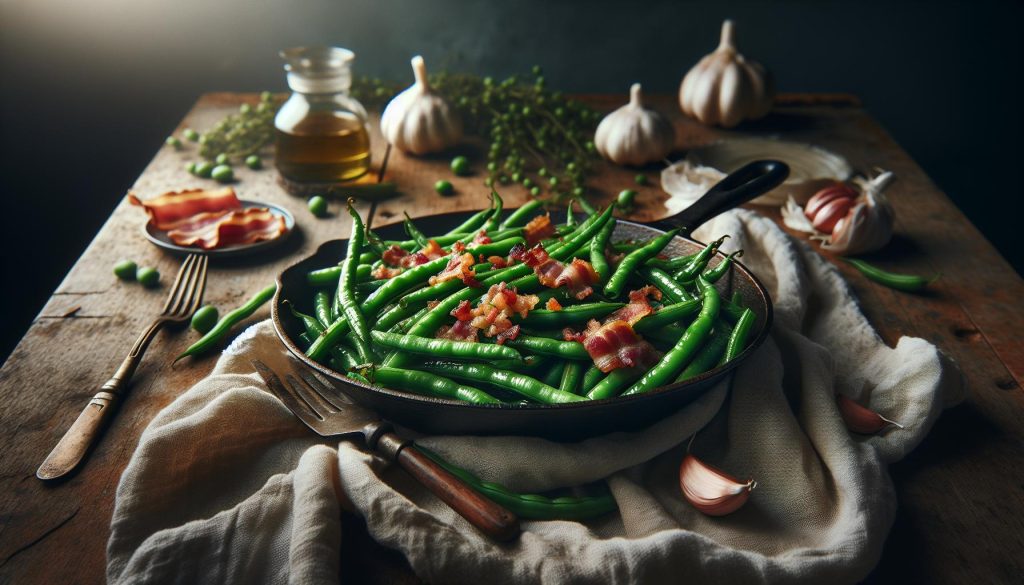 Sperziebonen Recept: Groene Bonen Gebakken met Spek of Look