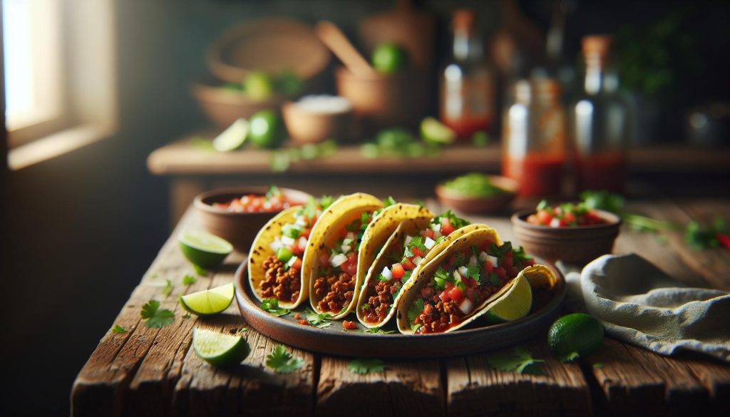 Taco Recept: Mexicaanse Taco's met Gekruid Gehakt en Salsa 10 Taco Recept: Mexicaanse Taco’s met Gekruid Gehakt en Salsa