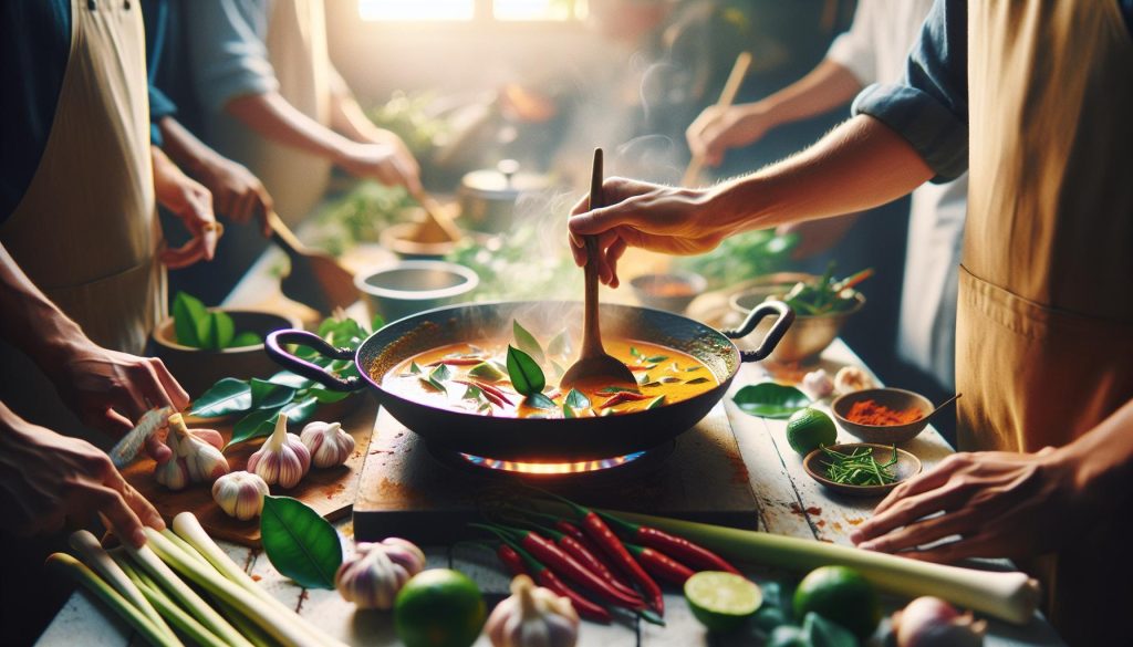 Rode Curry Maken – Thaise Kruidenexplosie in een Pan