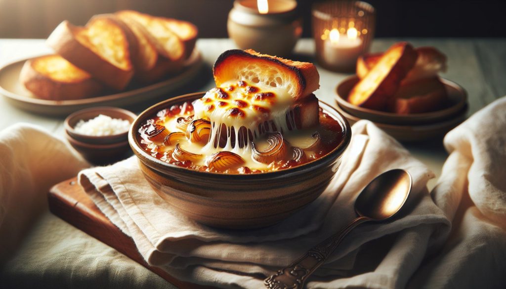 Uiensoep recept: Franse klassieker met gesmolten kaas 3 Uiensoep recept: Franse klassieker met gesmolten kaas