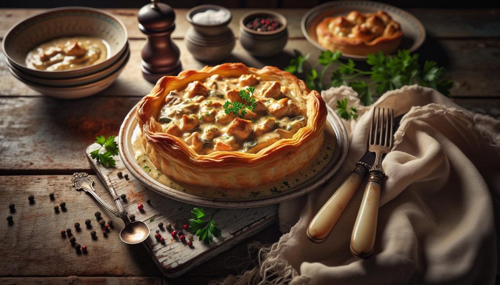 Kippenragout Recept Oma – Romige Vullling voor Vol-au-Vent