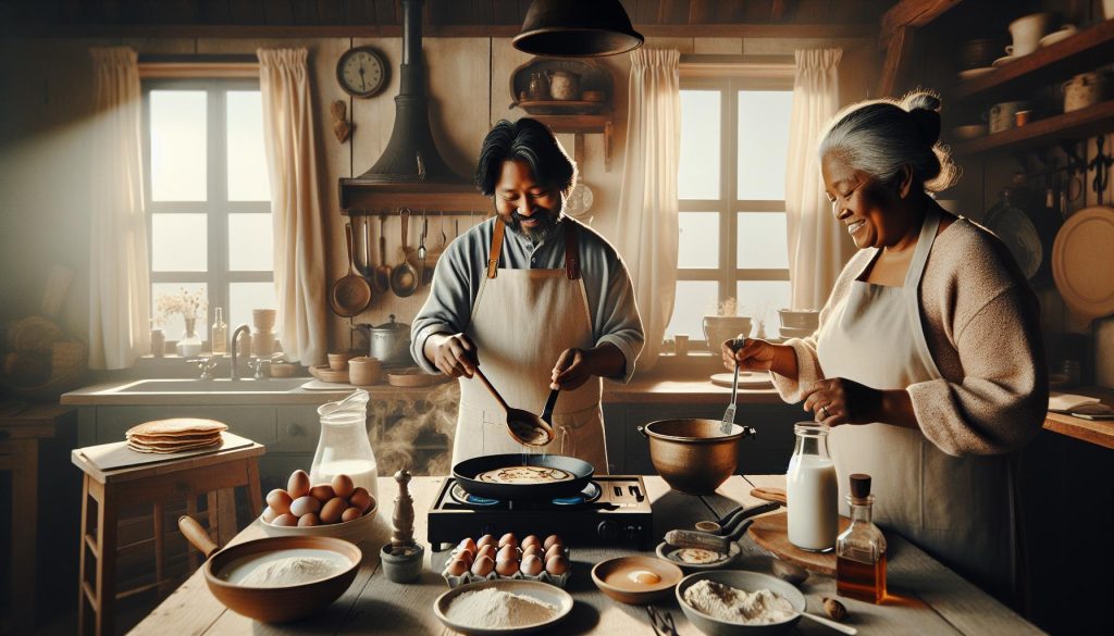 Ouderwets pannenkoeken recept: Ouderwets Pannenkoeken volgens Familie Traditie