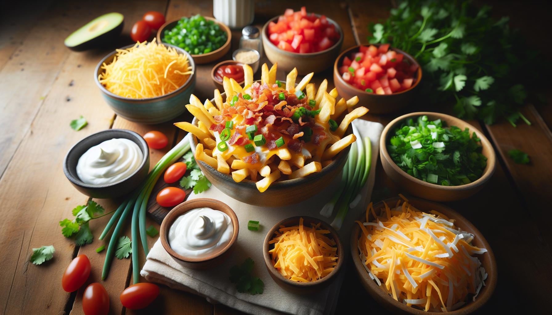 Loaded Fries Recept: Patat Deluxe met Overheerlijke Toppings 2 Essentiële Ingrediënten voor Perfecte Loaded Fries