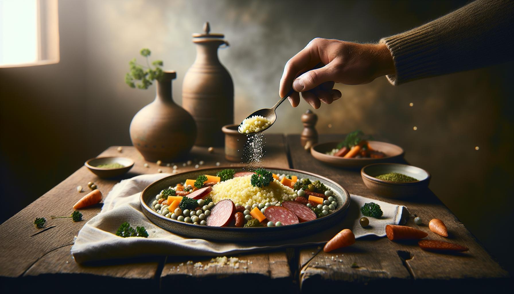 Parelcouscous recept: Parelcouscous Combineren met Hollandse Smaken 3 De Perfecte Combinatie: Parelcouscous met Stamppot