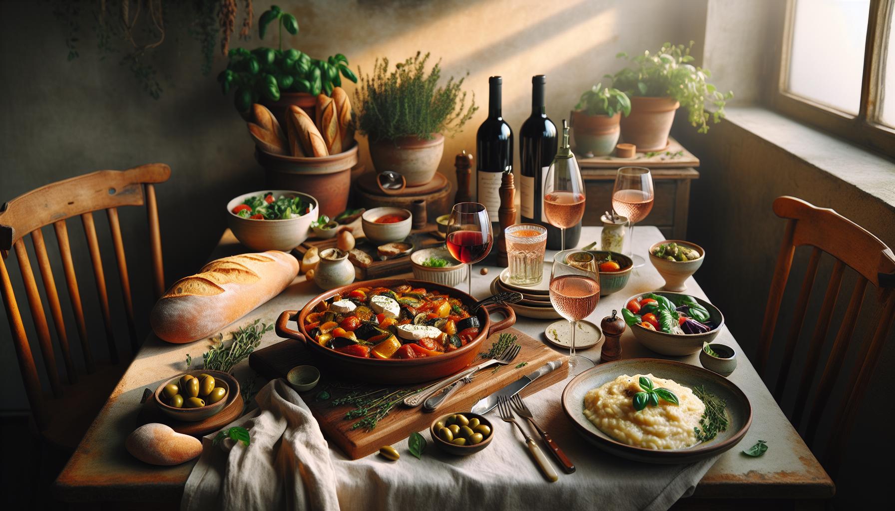 Ratatouille Recept – Provençaalse Groentestoofpot Vol Smaak 3 Bijgerechten en Dranken die Ratatouille Complementeren