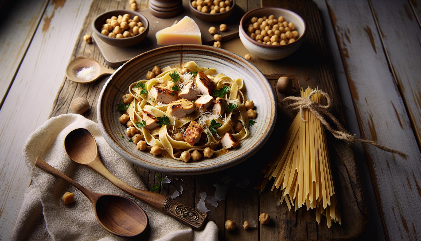 Kikkererwten Recept: Veelzijdige Peulvruchten voor Curry of Salade 4 Heerlijkste recepten voor kiptagliatelle met kikkererwten