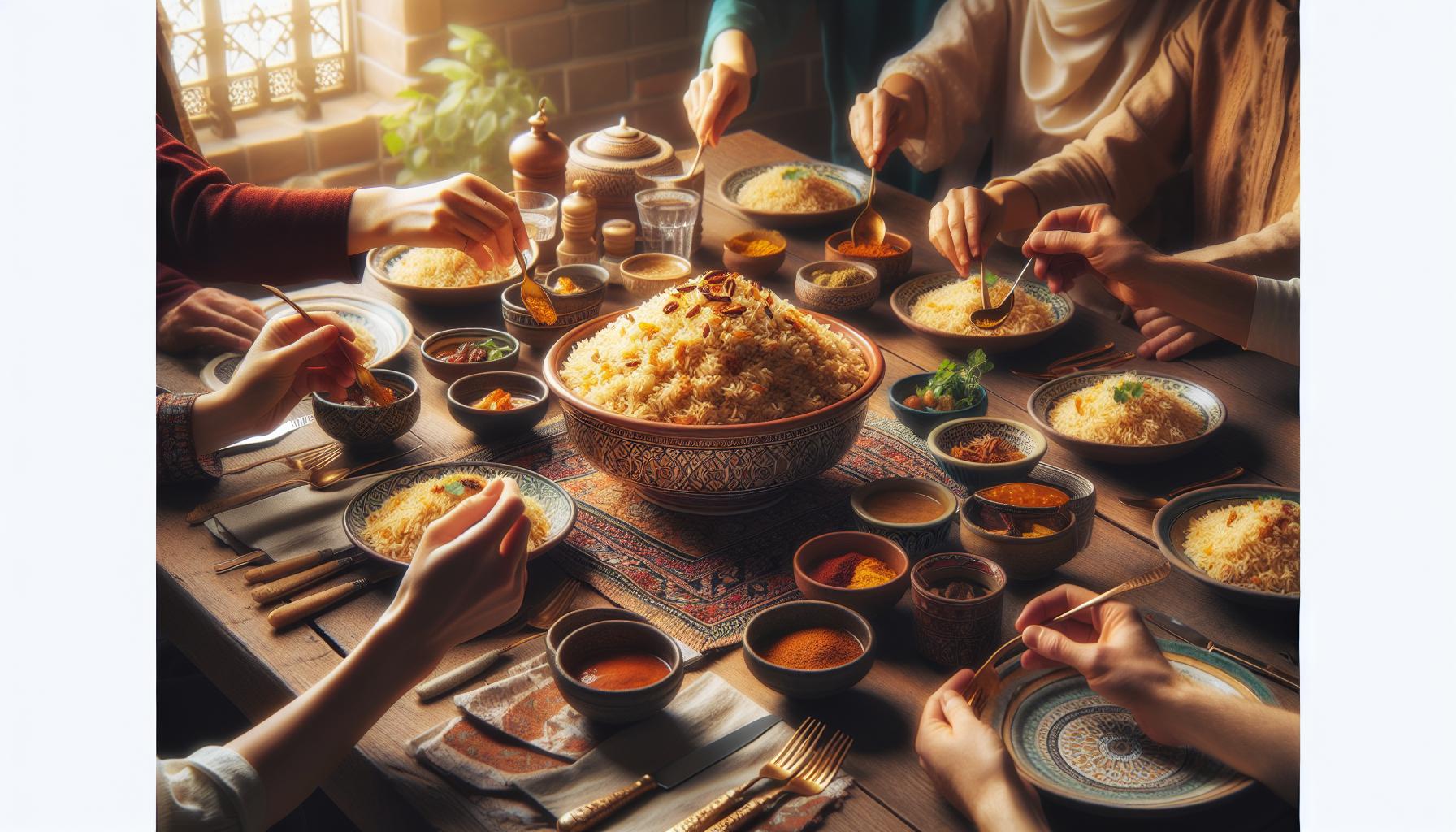 Pilaf Recept: Gekruide Rijstschotel met Oosterse Invloeden