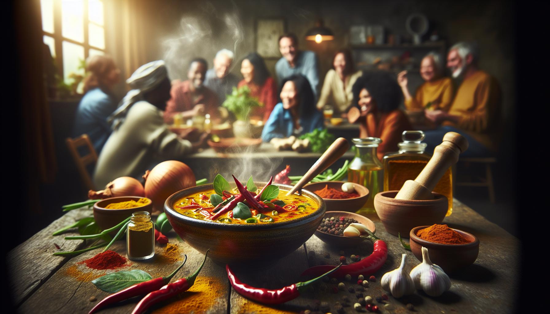Curry recepten: van mild tot pittig met verse kruiden 3 Pittige Curry: De Kunst van Intensiteit en Smaak