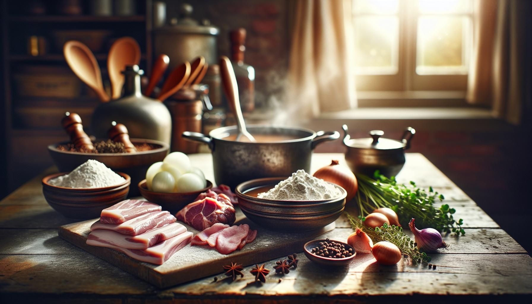 Balkenbrij met stamppot: Winters genieten op z'n best 1 Ingrediënten voor de Ultieme Balkenbrij