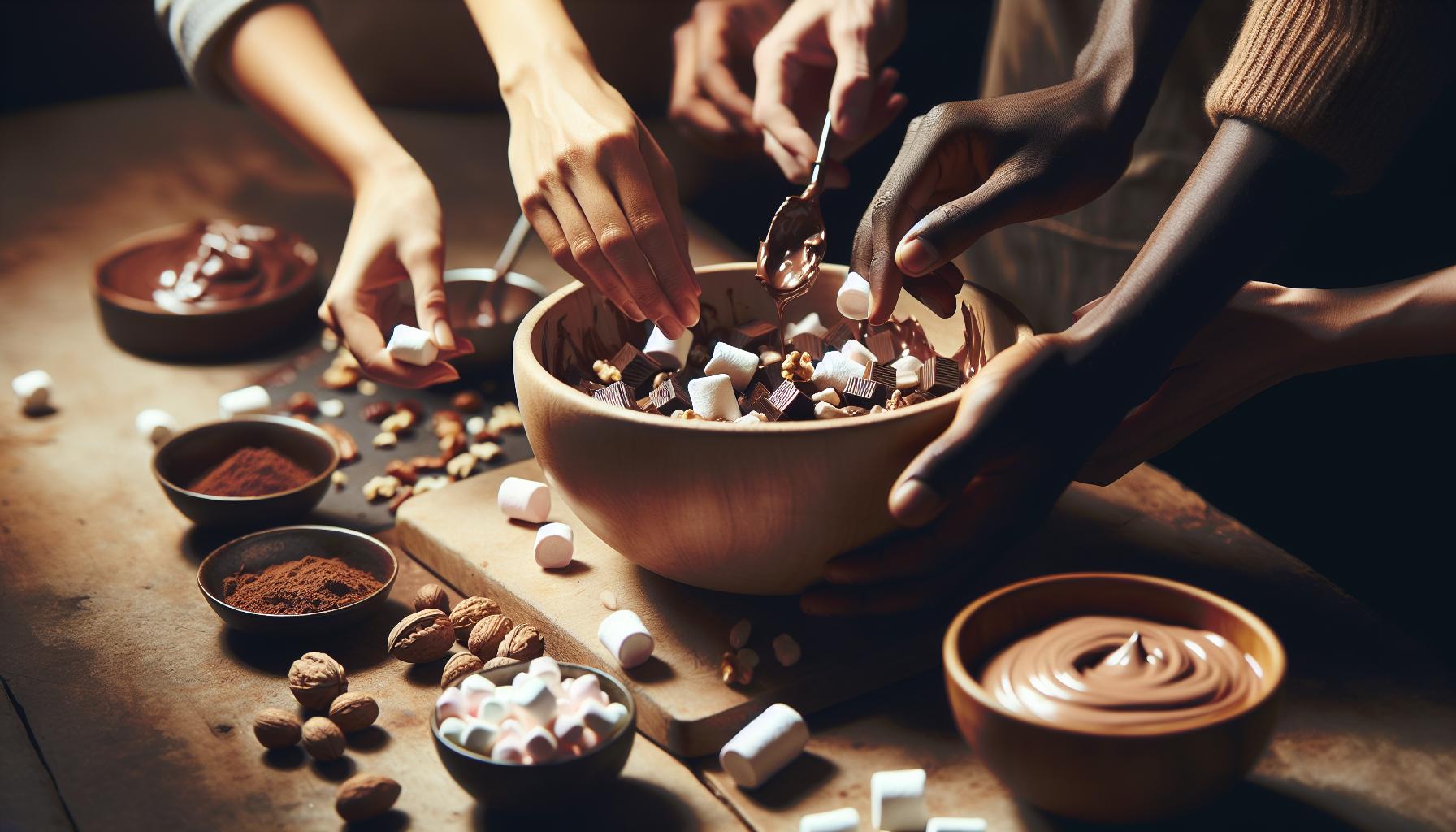Stap-voor-stap Rocky Road recept