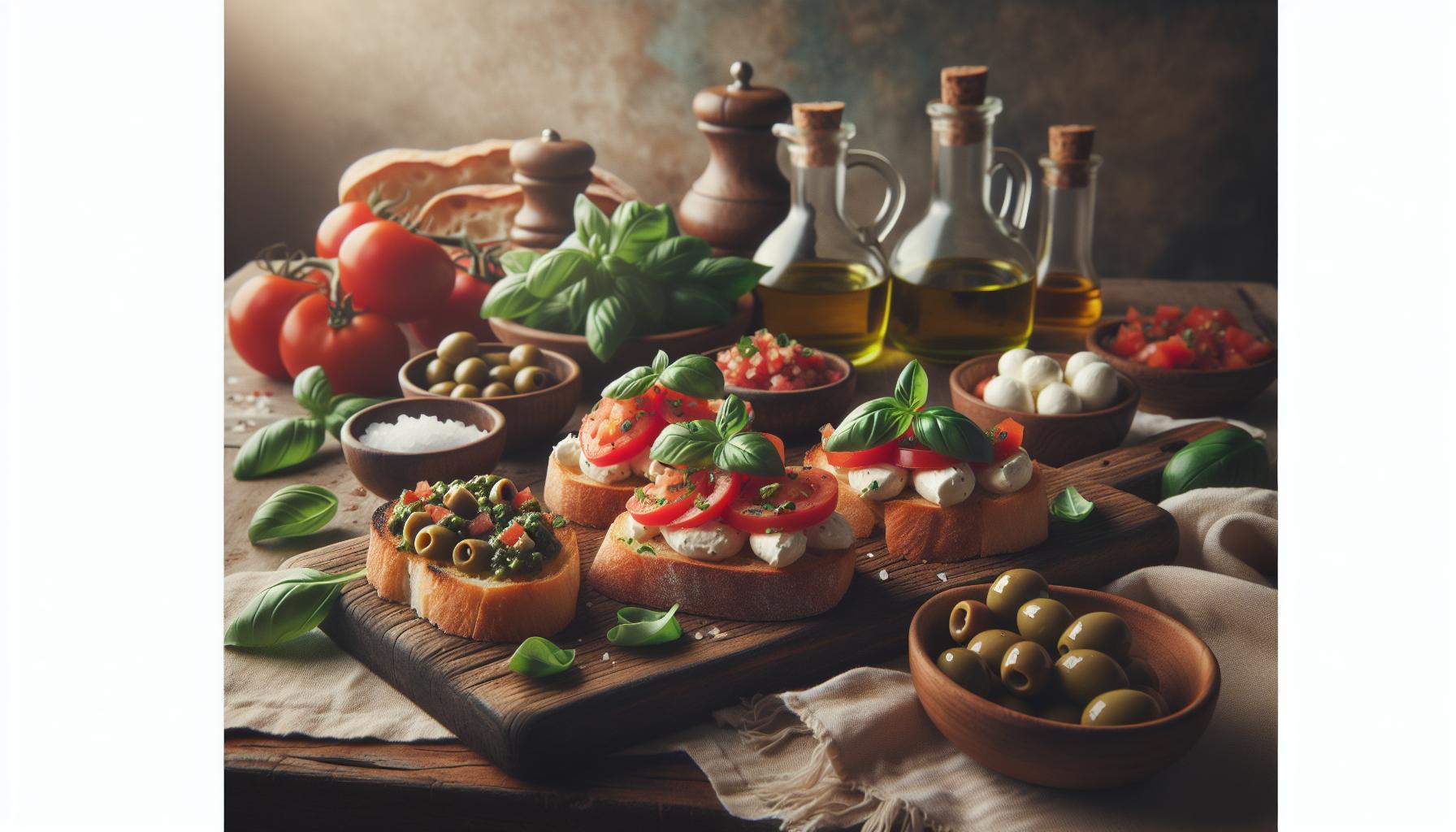 Bruschetta recept: Knapperig brood met verse Italiaanse topping 2 Authentieke Italiaanse toppings voor bruschetta