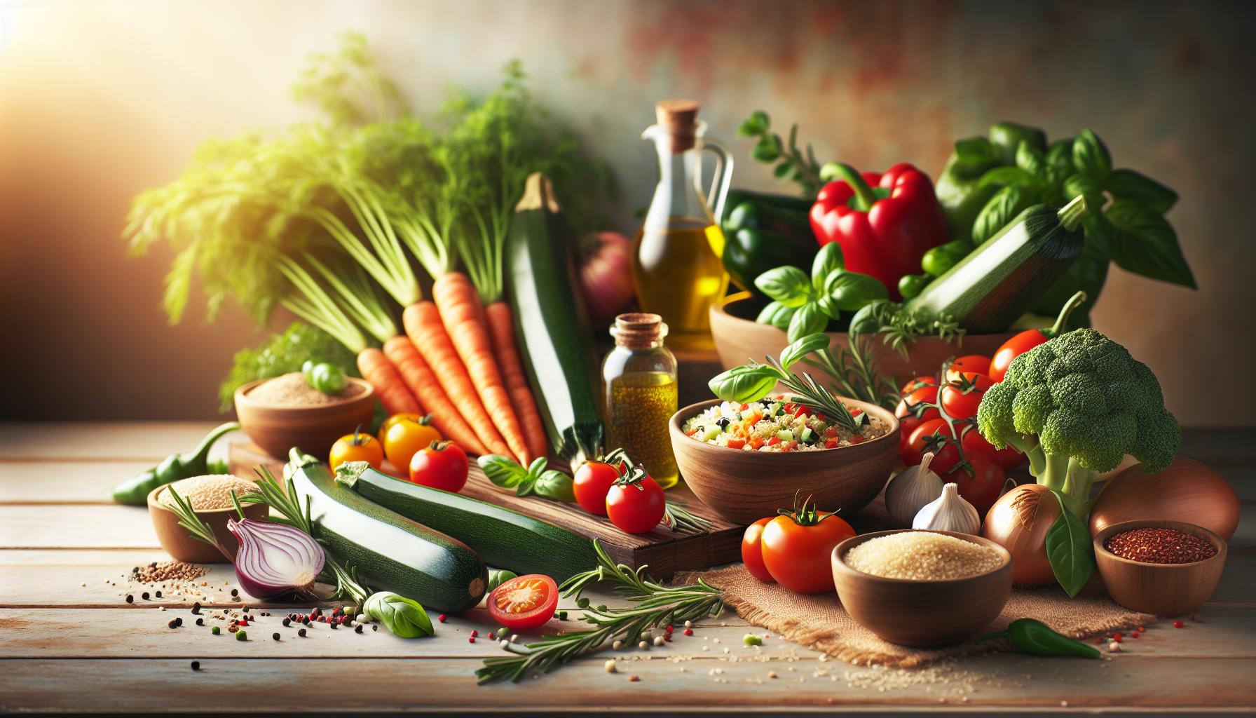 Gezonde ingrediënten voor smakelijke maaltijden