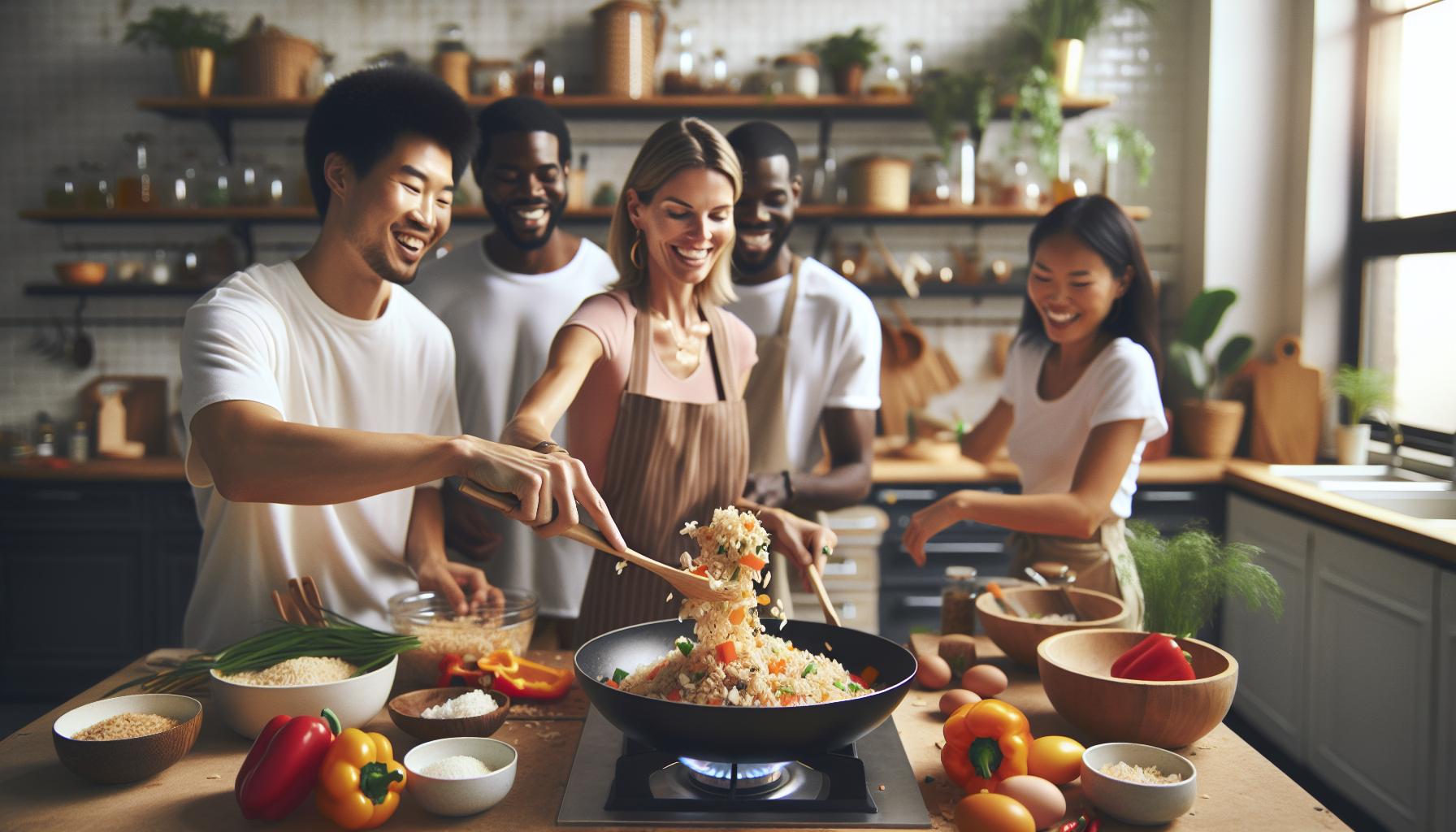 Gebakken rijst recept: restjes transformeren tot feestmaal 1 Gebakken rijst: een creatief restje-recept