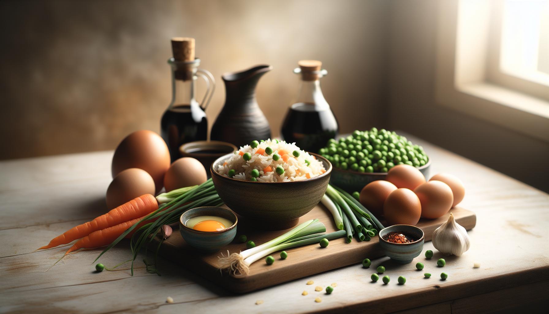 Gebakken rijst recept: restjes transformeren tot feestmaal 3 Populaire ingrediënten voor gebakken rijst