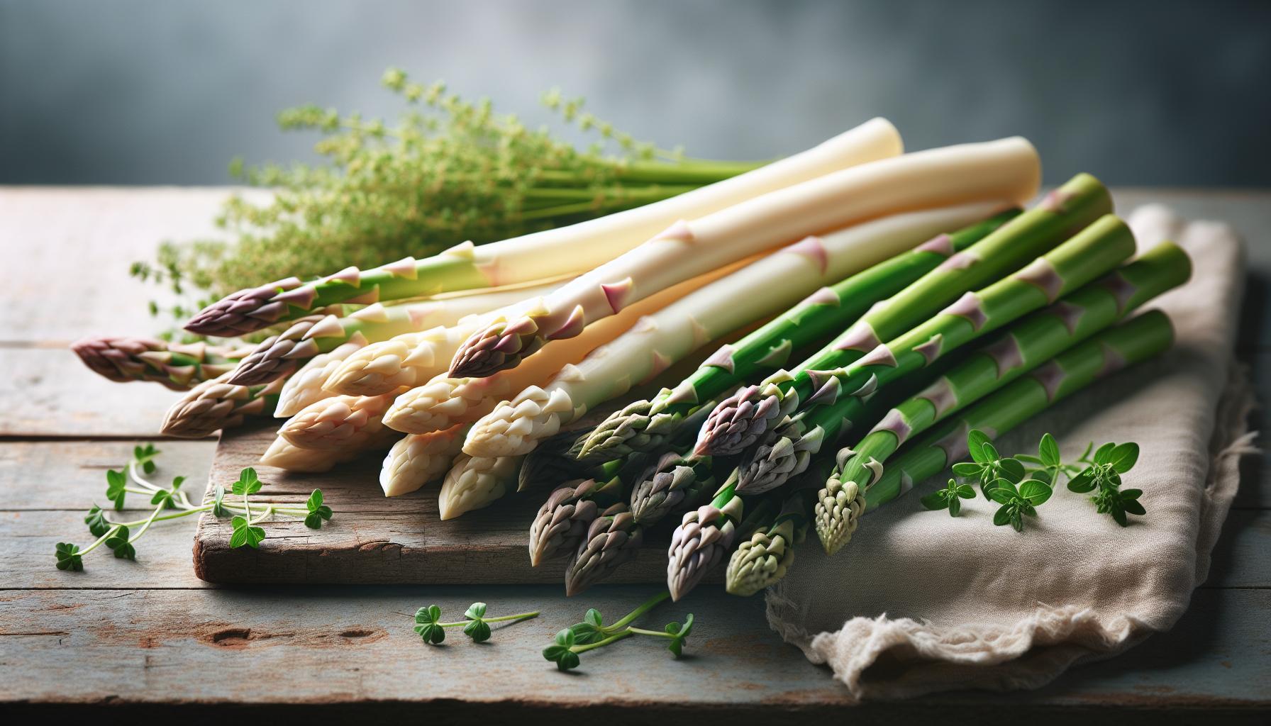 De Verschillen Tussen Witte en Groene Asperges