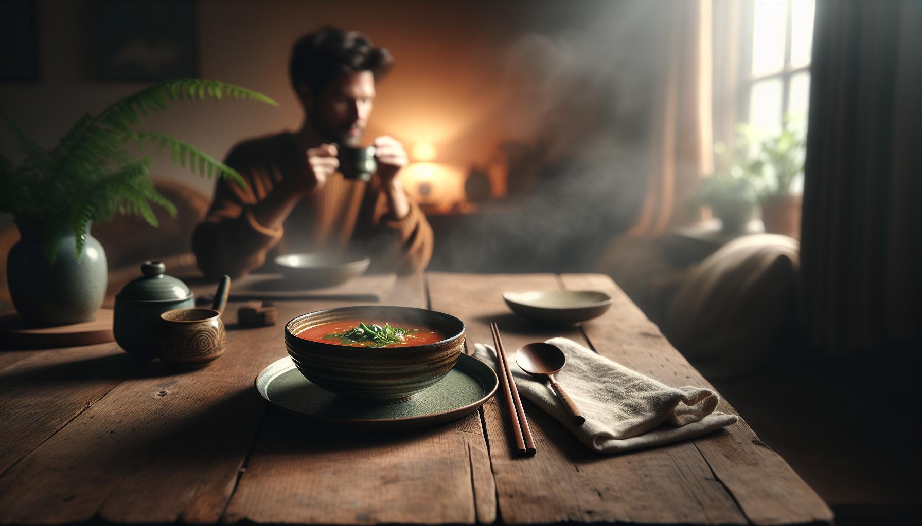 Chinese Tomatensoep: Een Warmtebron van Troost