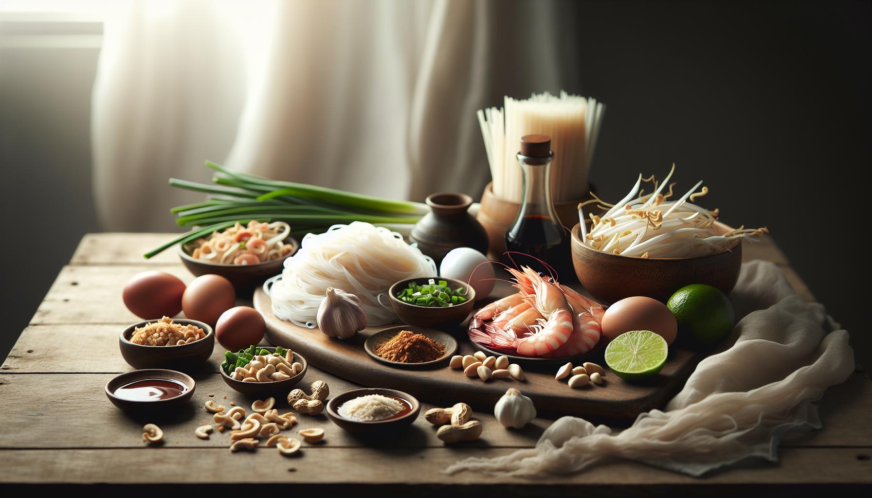 Essentiële ingrediënten voor de perfecte Pad Thai