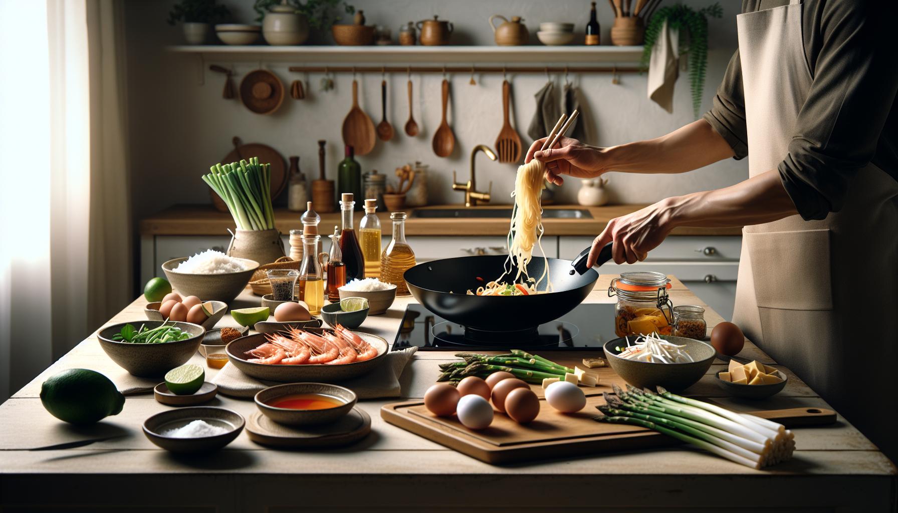 Stap-voor-stap: Bereiding van Pad Thai met Nederlandse twist