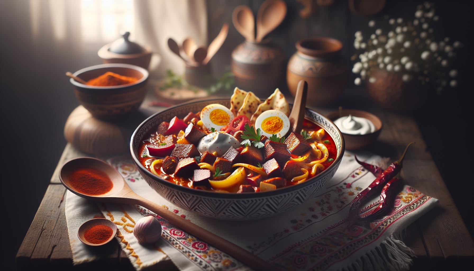 Variaties op de Traditionele Hongaarse Goulash