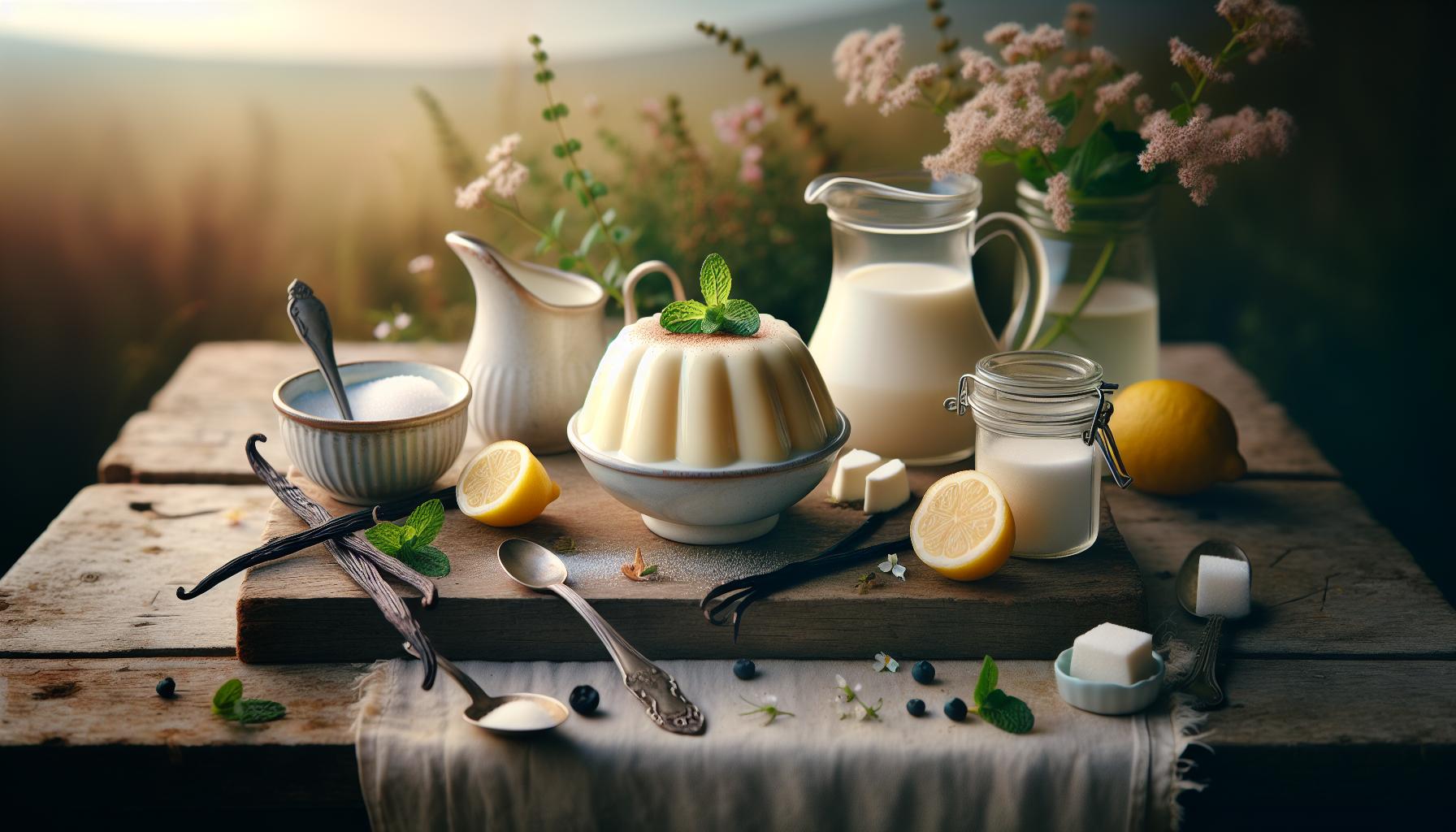 De Ideale Ingrediënten voor Perfecte Panna Cotta