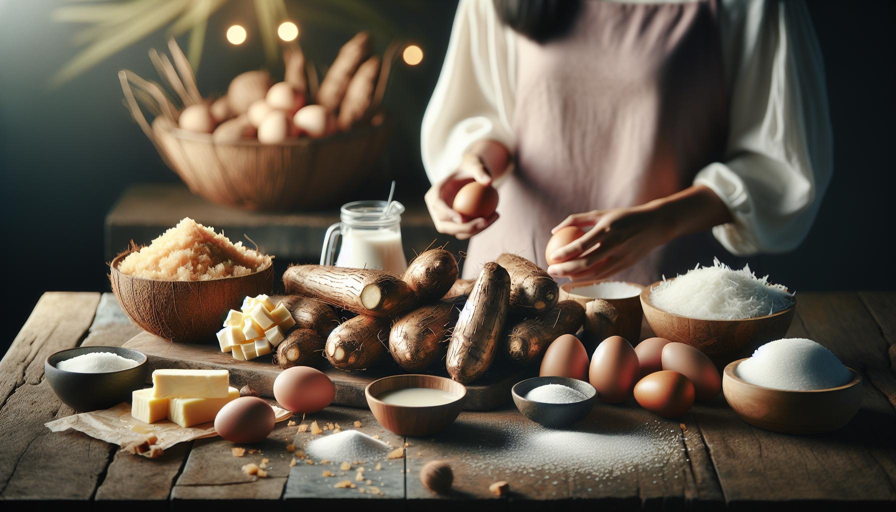 Traditionele ingrediënten voor Cassavetaart