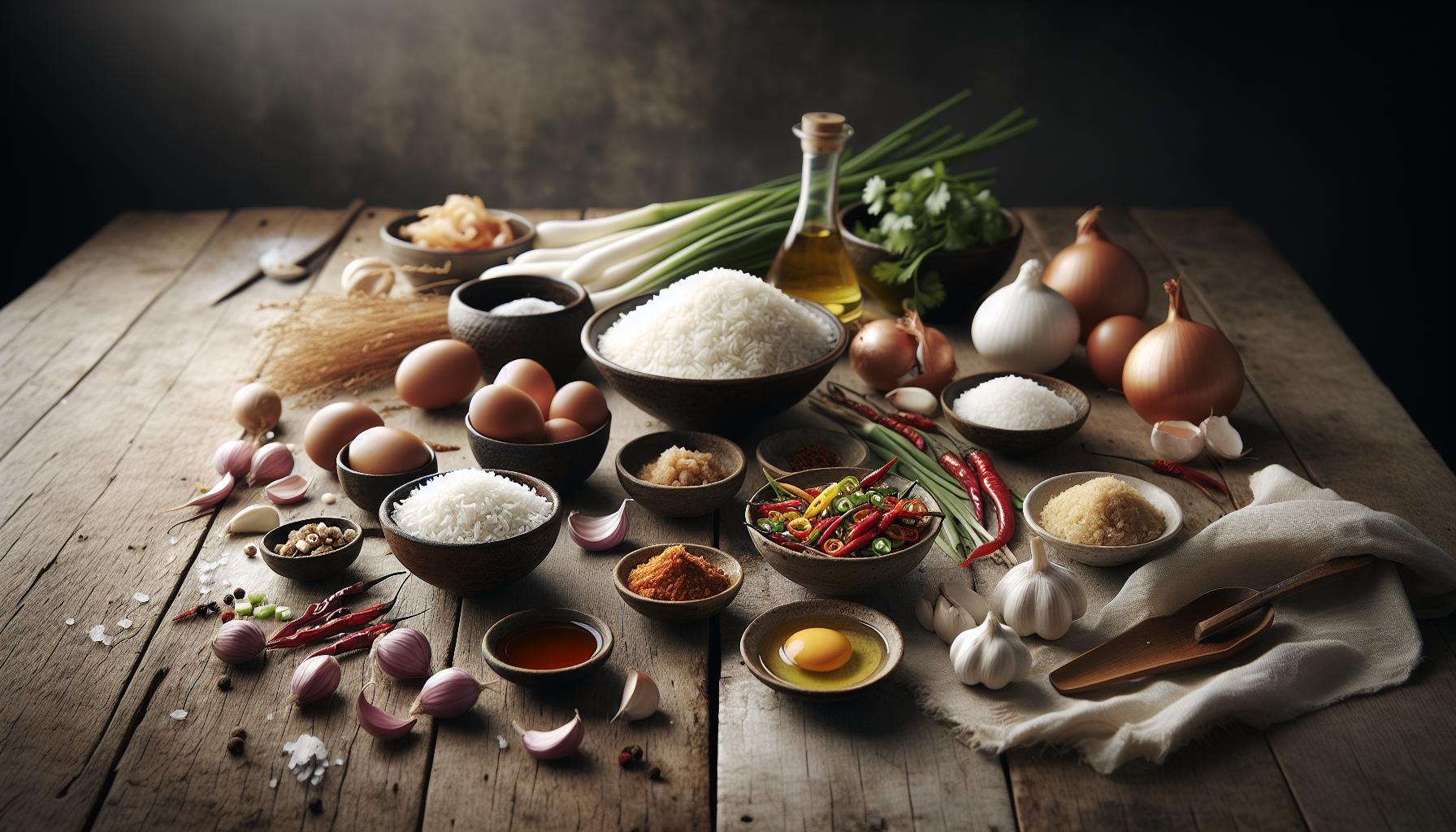 De Perfecte Basis voor Nasi Goreng: Essentiële Ingrediënten