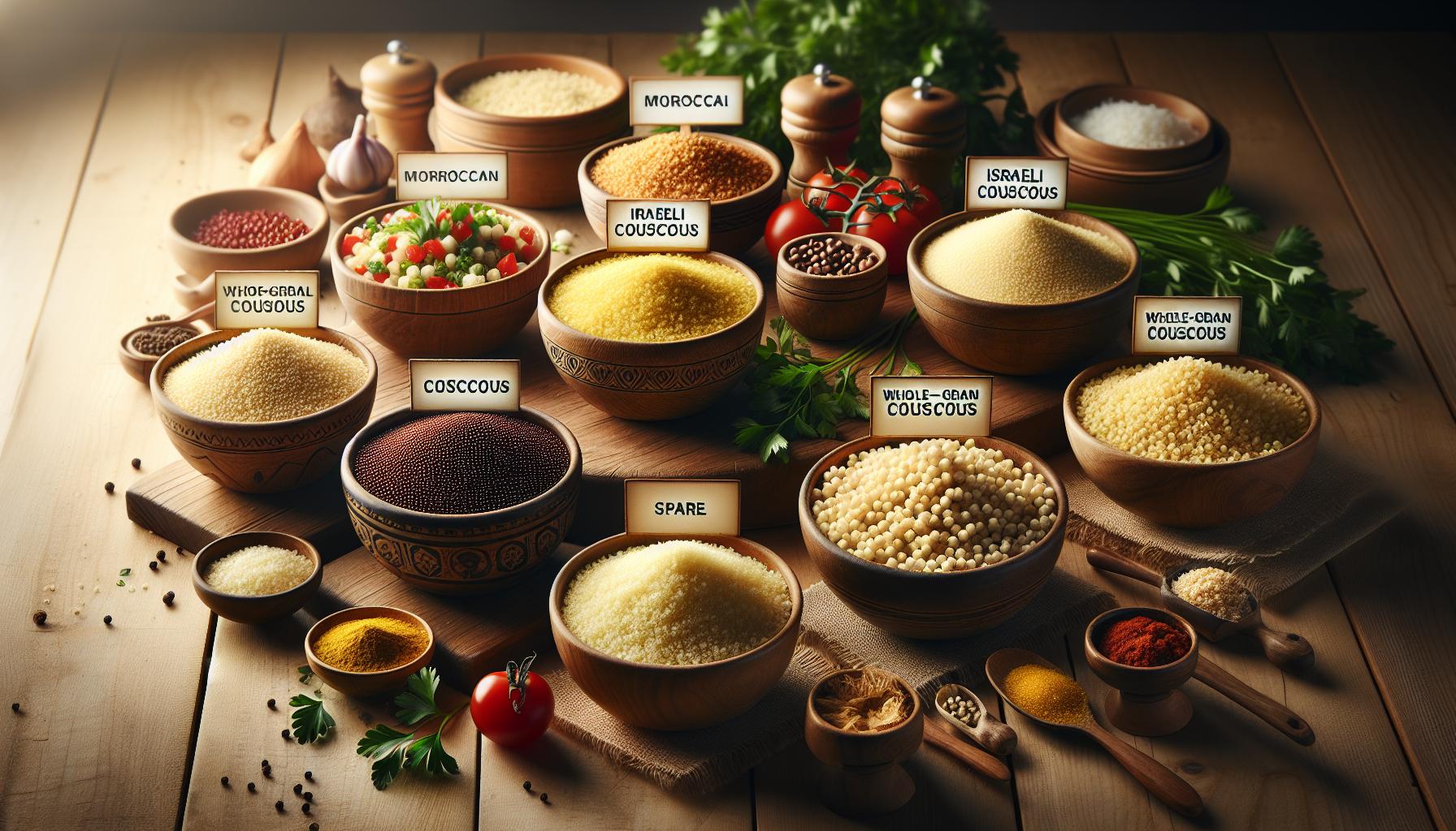 De Verschillende Soorten Couscous Uitleg en Vergelijkingen