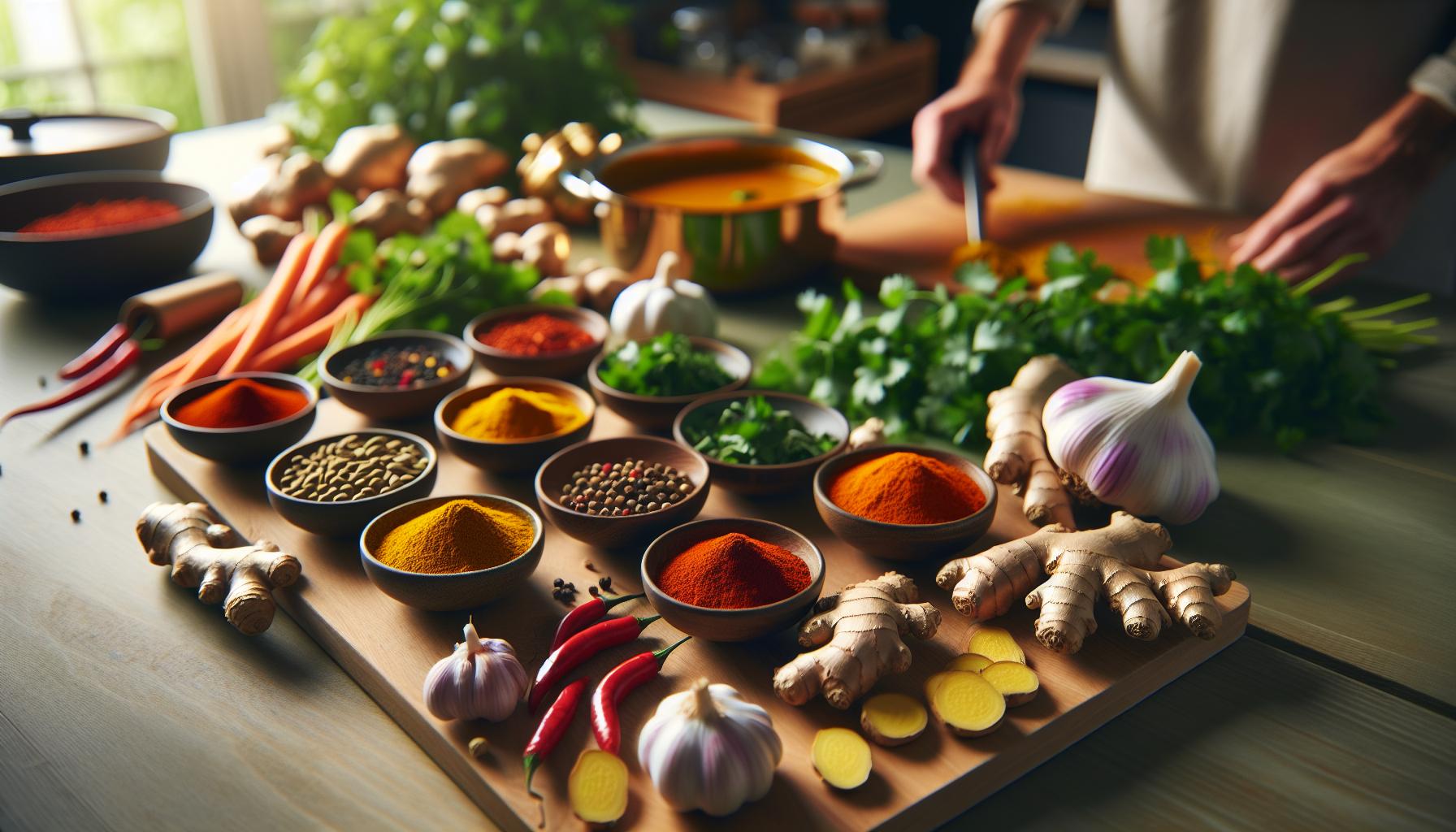 Curry recept: Kruidige saus met kokosmelk en verse groenten 1 De Perfecte Basis: Belangrijke Ingrediënten voor Jouw Curry