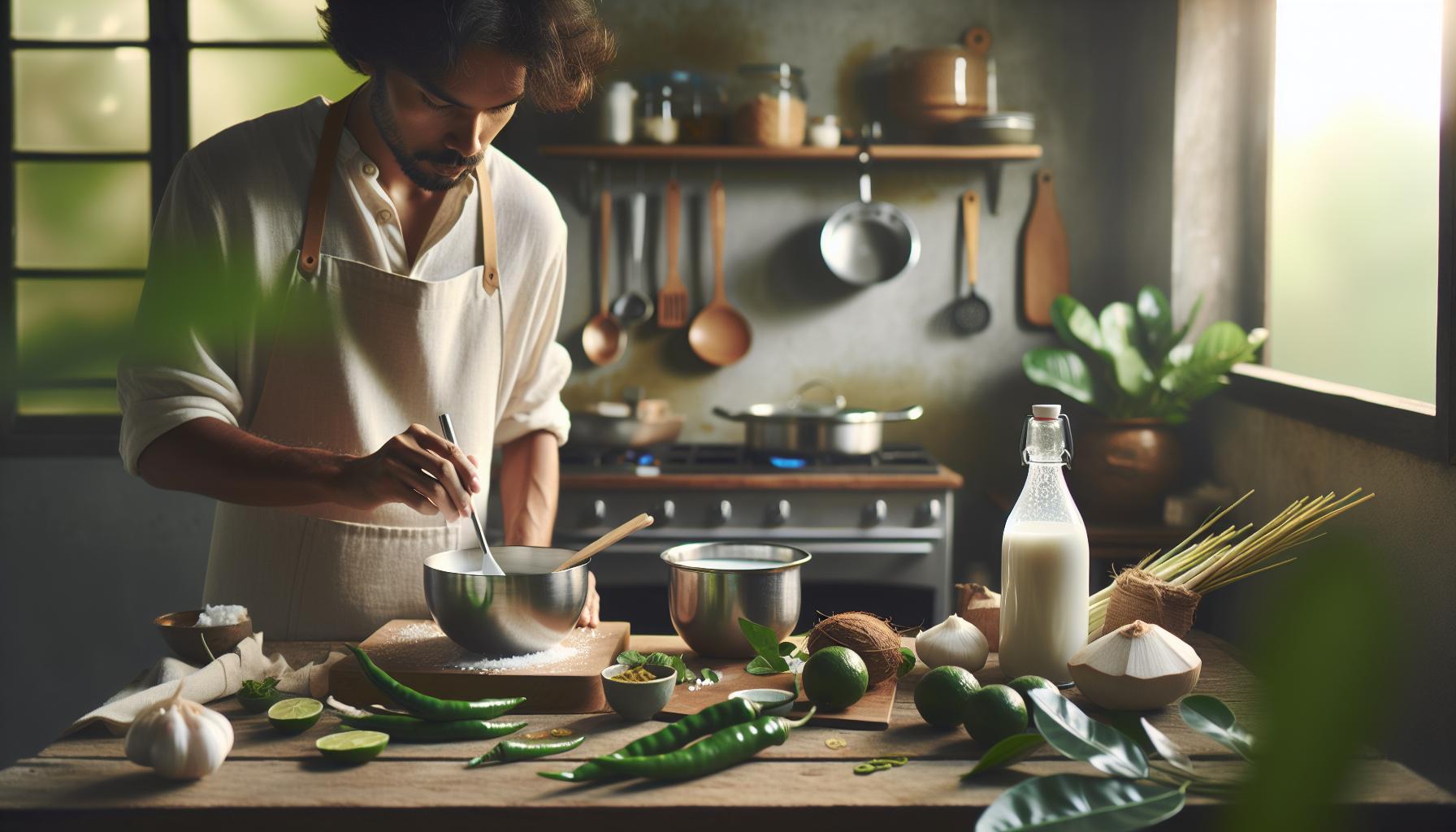 De Rol van Kokosmelk in Groene Curry
