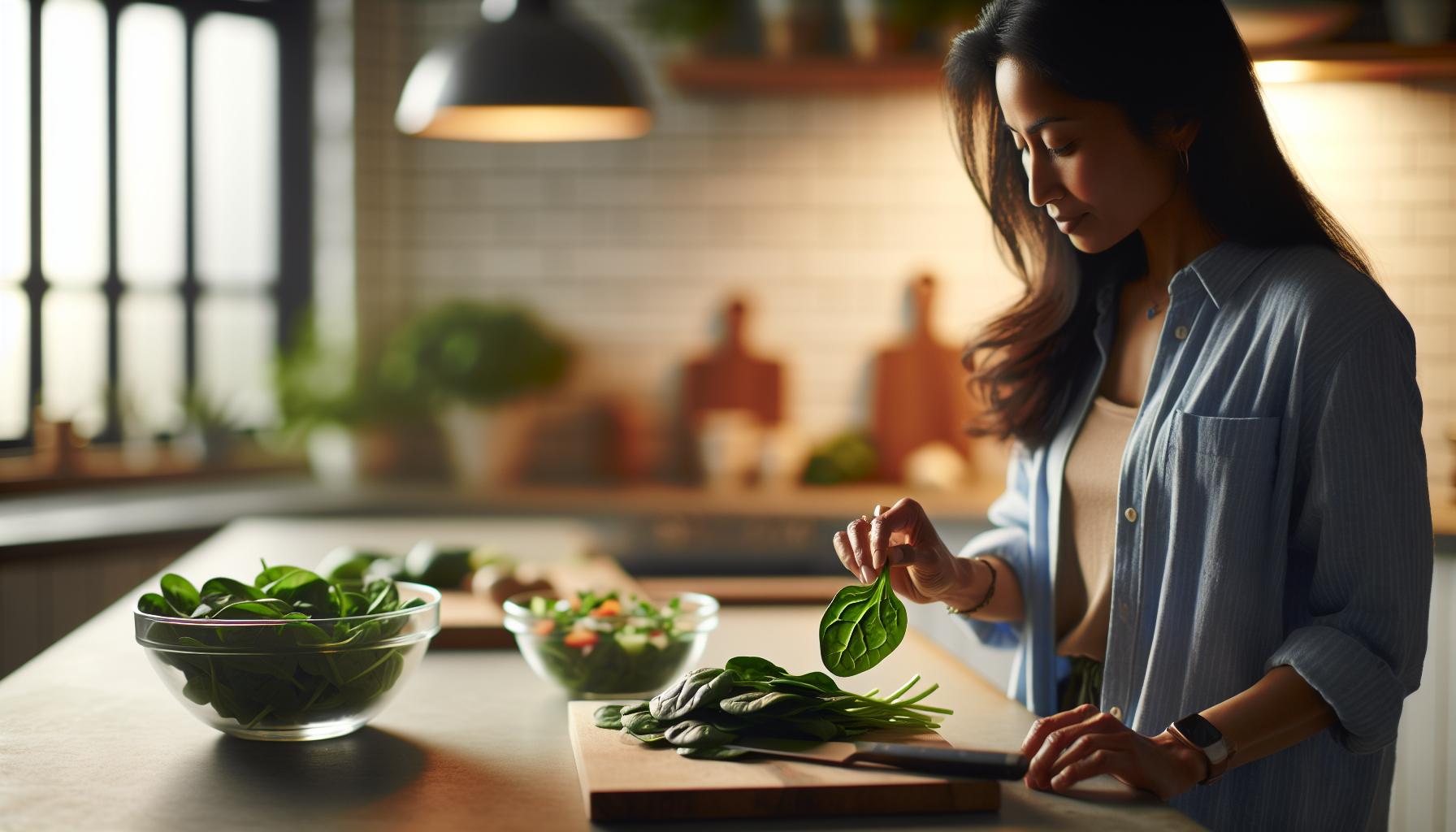 Verse Spinazie: Voedingswaarde en Gezondheidsvoordelen