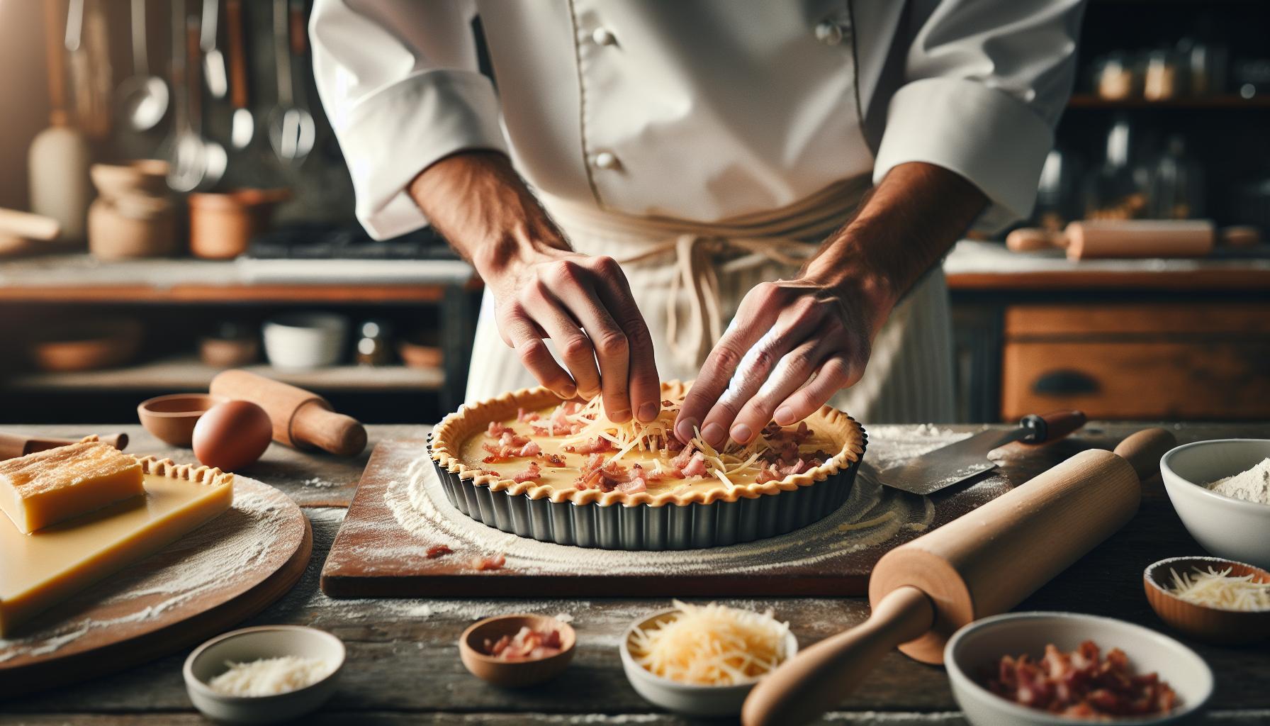 Quiche lorraine recept: Quiche Lorraine volgens Authentieke Franse Techniek
