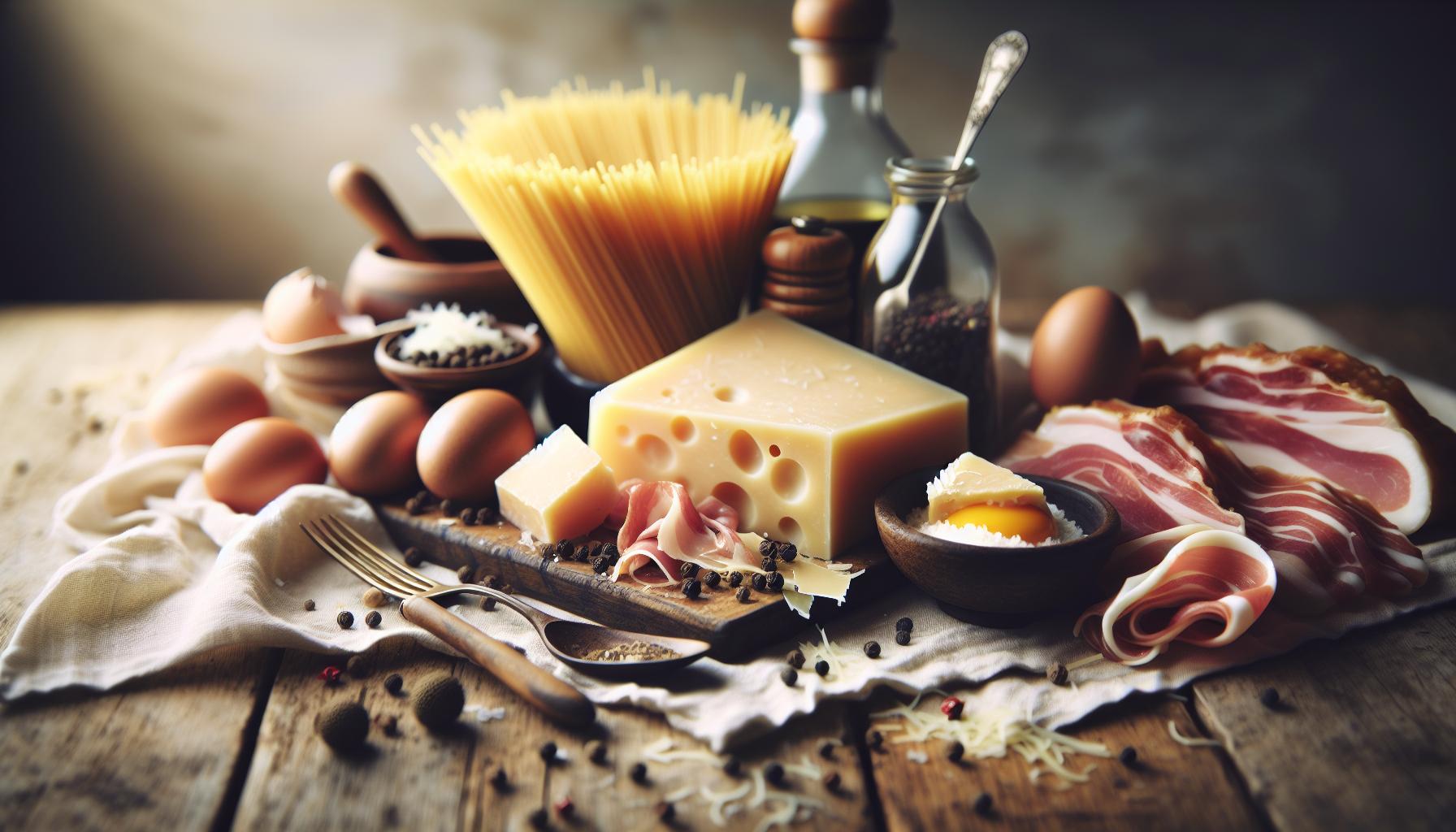 Essentiële Ingrediënten voor Authentieke Carbonara