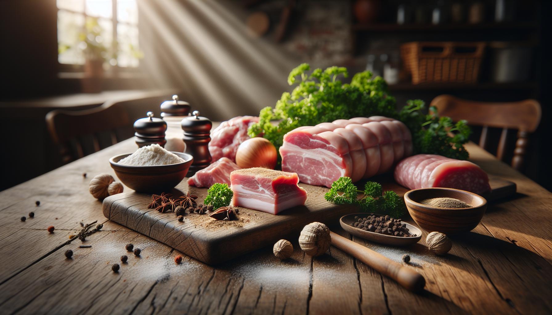 Belangrijkste ingrediënten van balkenbrij