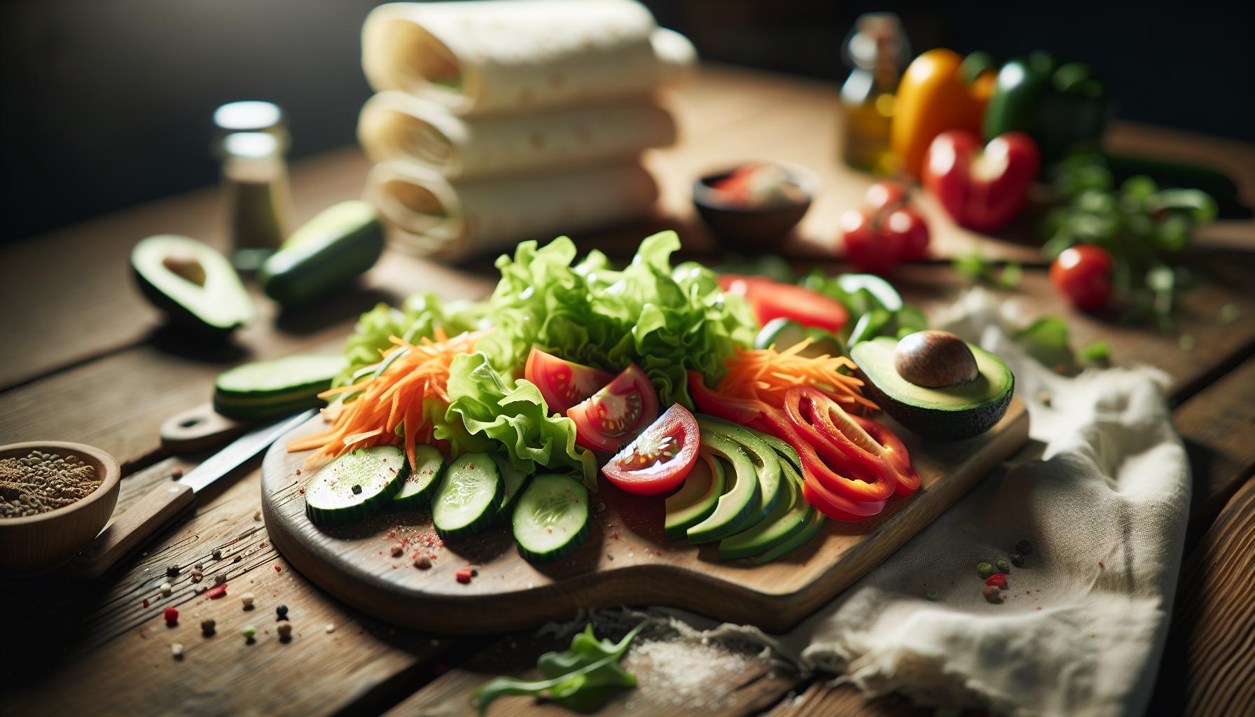 Verfrissende Ingrediënten voor Jouw Perfecte Wraps