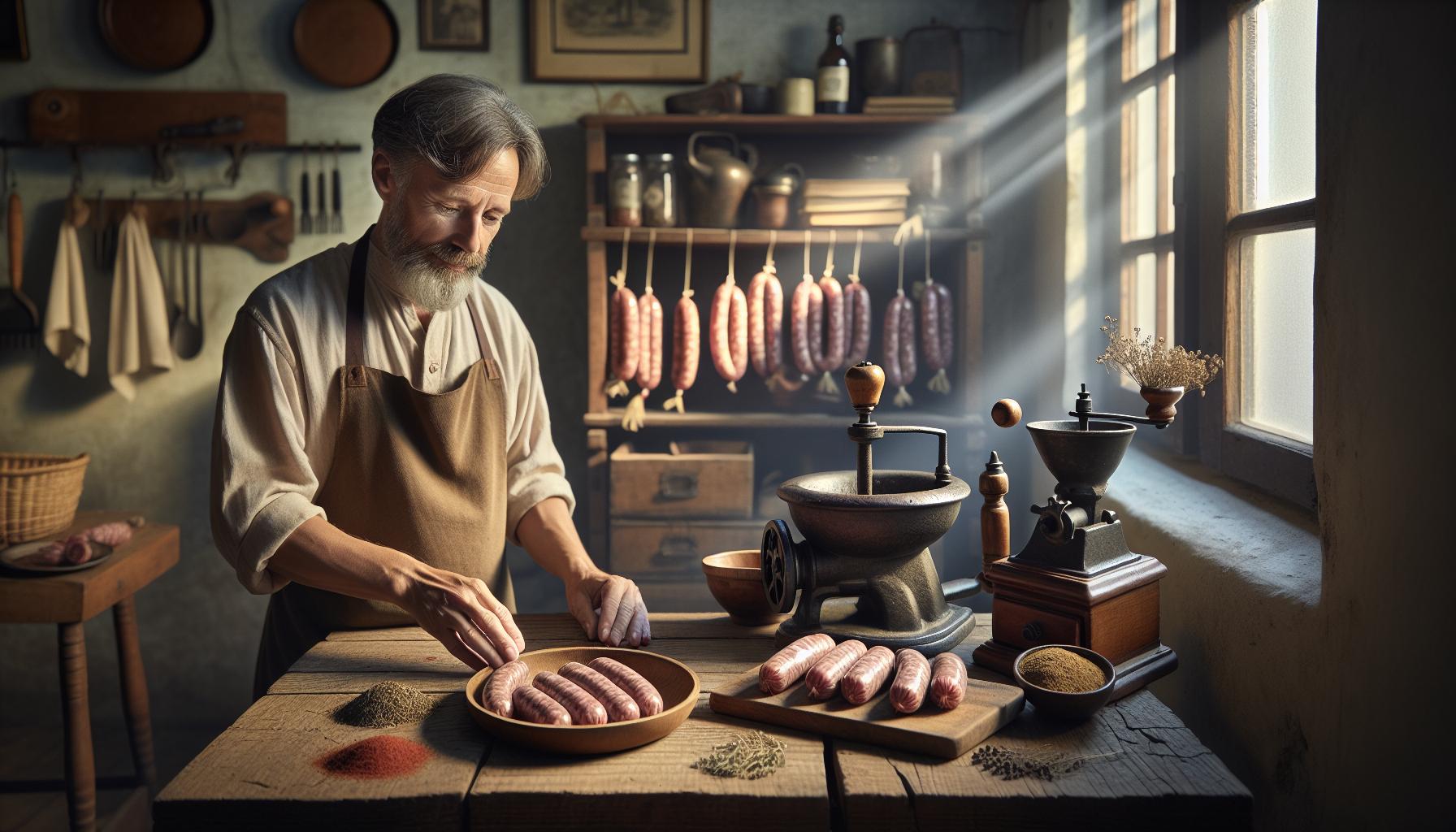 De oorsprong en geschiedenis van bloedworst