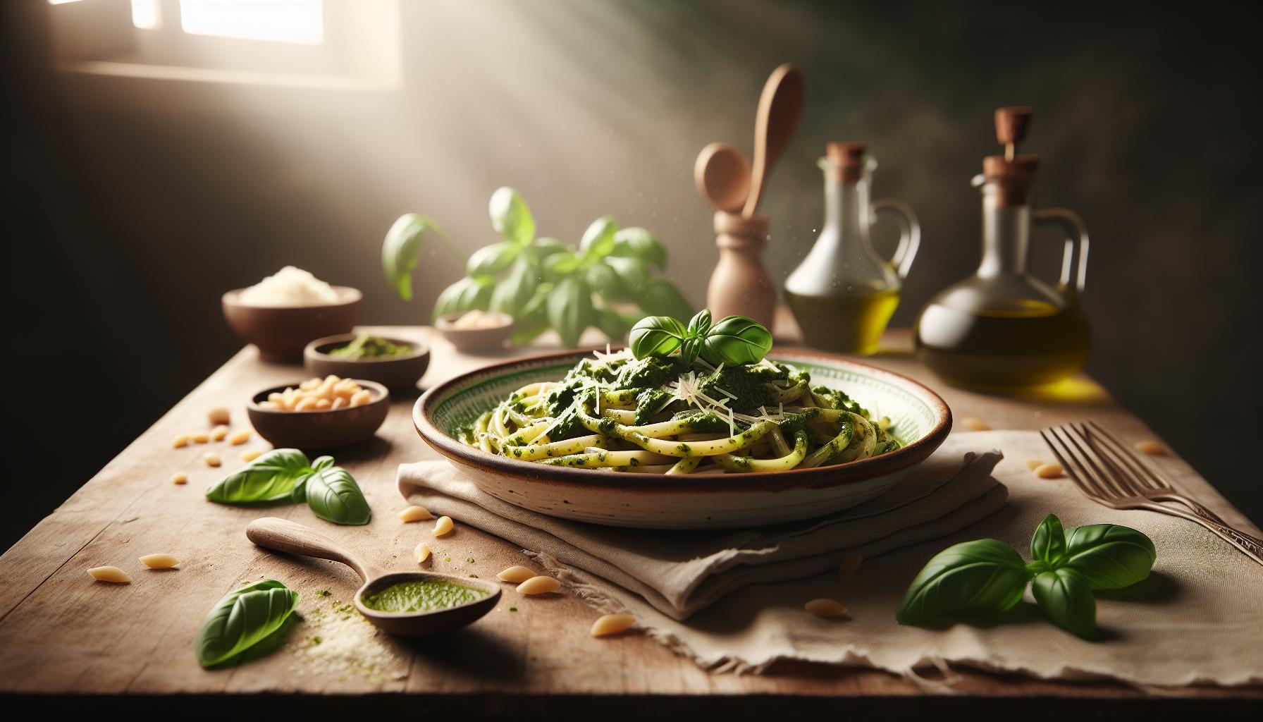 Pasta Pesto: Een Culinaire Reis naar Perfectie