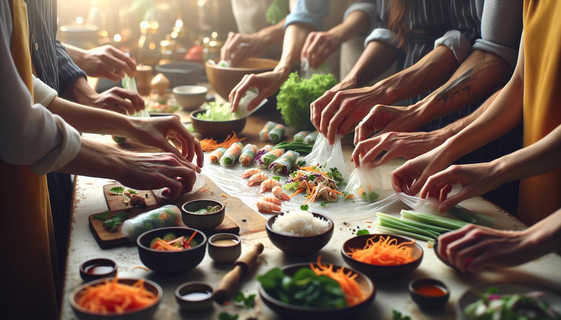 Springrolls Recept: Knapperige Aziatische Loempia's Zelf Rollen 2 Stap-voor-Stap Gids: Springrolls Maken als een Professional