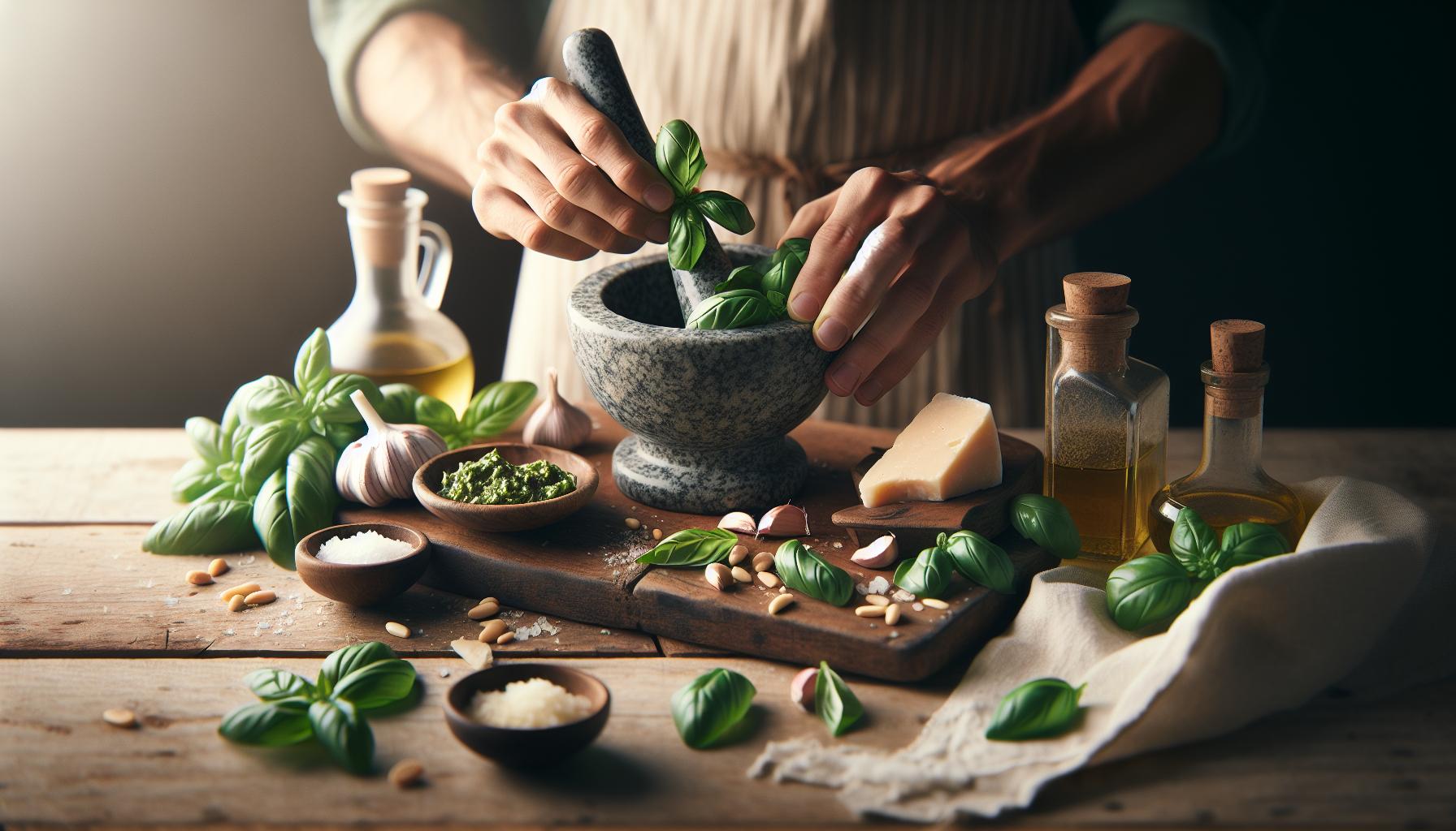 Verkenning van Verse Basilicum: De Sleutel tot Pesto