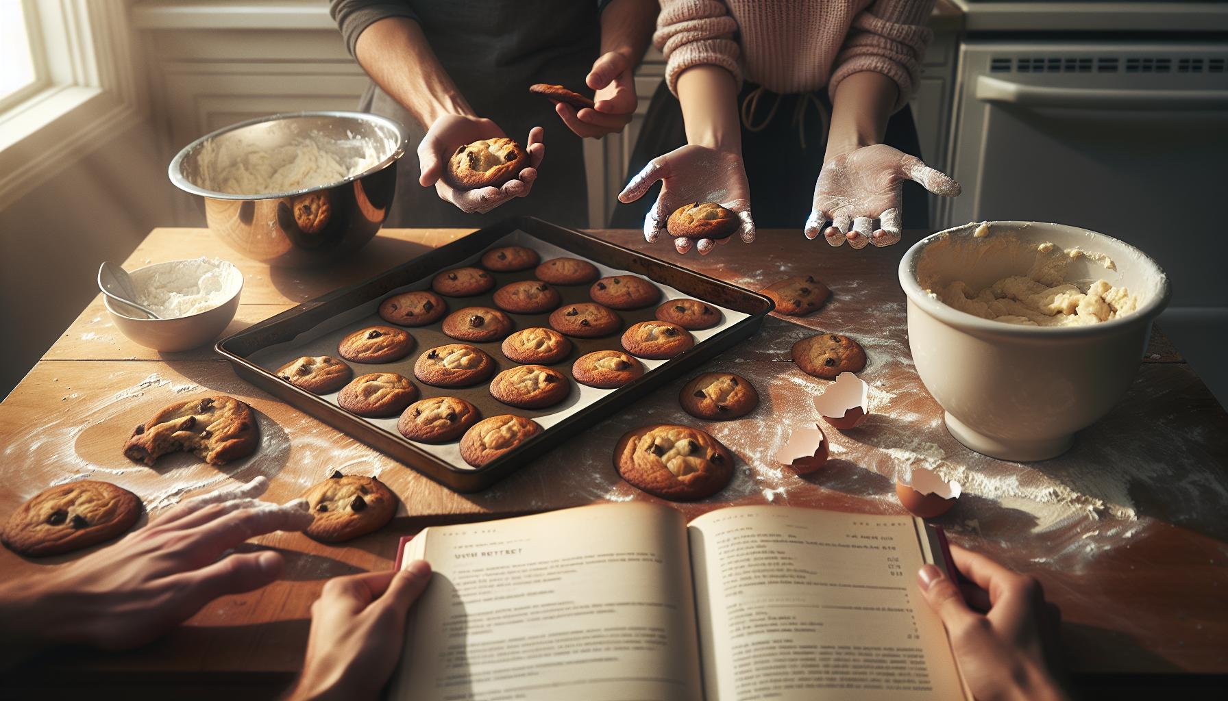 Veelgemaakte fouten bij het bakken van koekjes