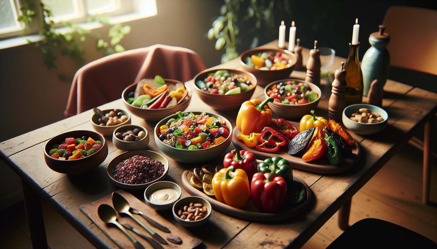 Gevulde Paprika Recept: Huiselijke Comfort Klassieker 1 Vegetarische Varianten: Creatieve en Gezonde Keuzes