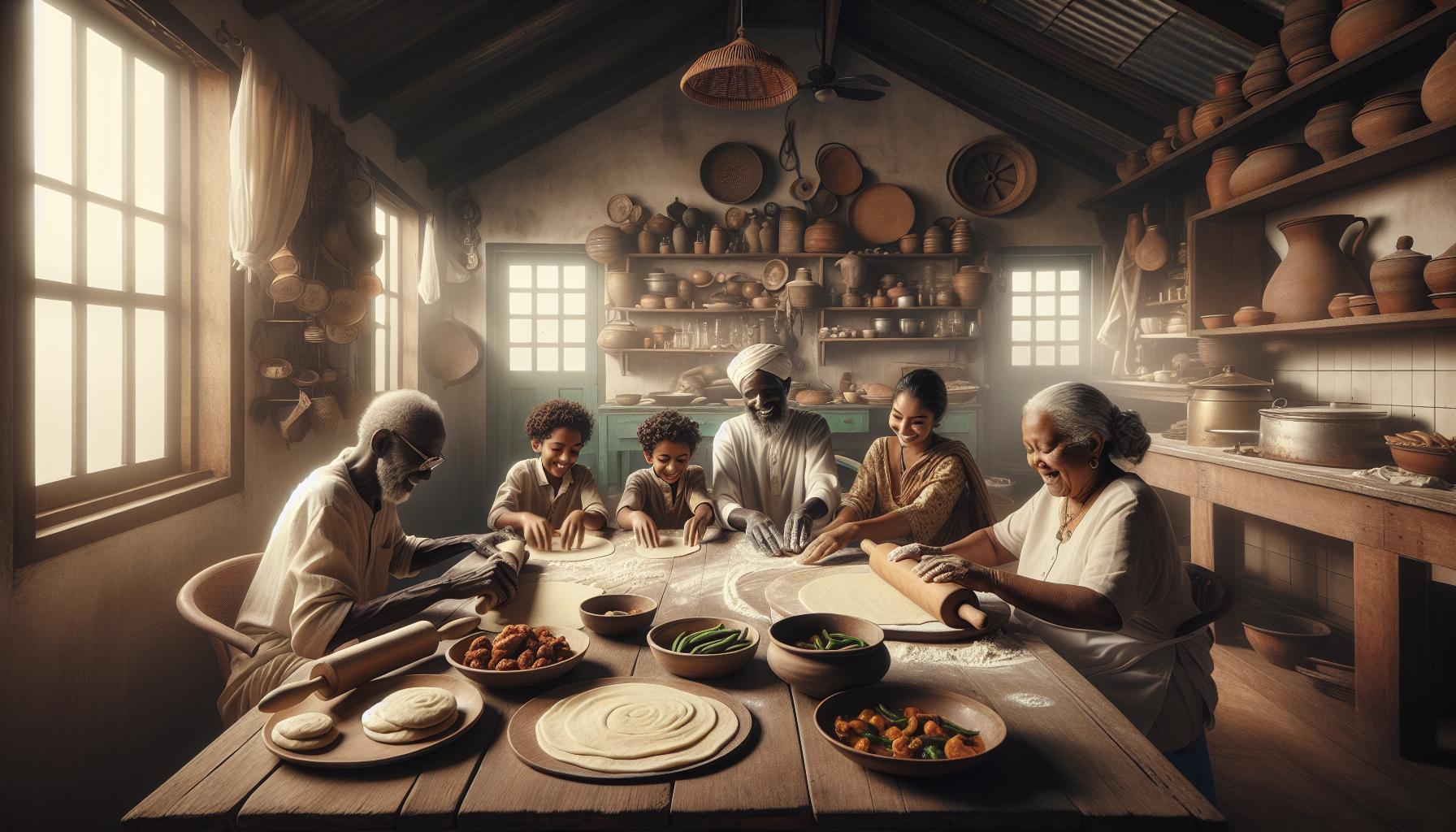 Roti recept: Surinaamse klassieker met authentieke smaak 2 De rijke geschiedenis van roti in Suriname