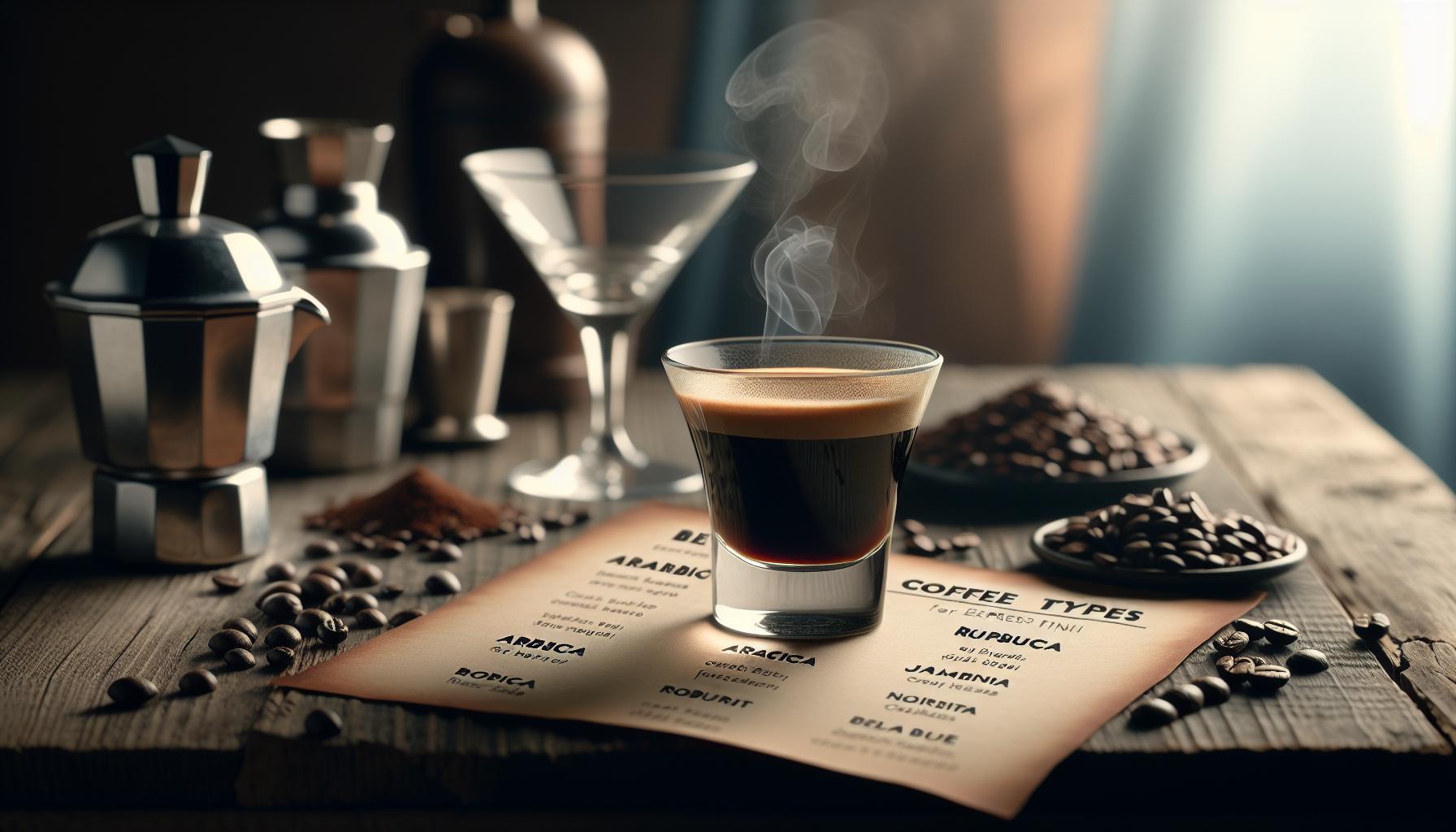 Espresso Martini Recept: Cocktail met Koffie en Wodka 4 Koffiesoorten voor de Beste Espresso Martini