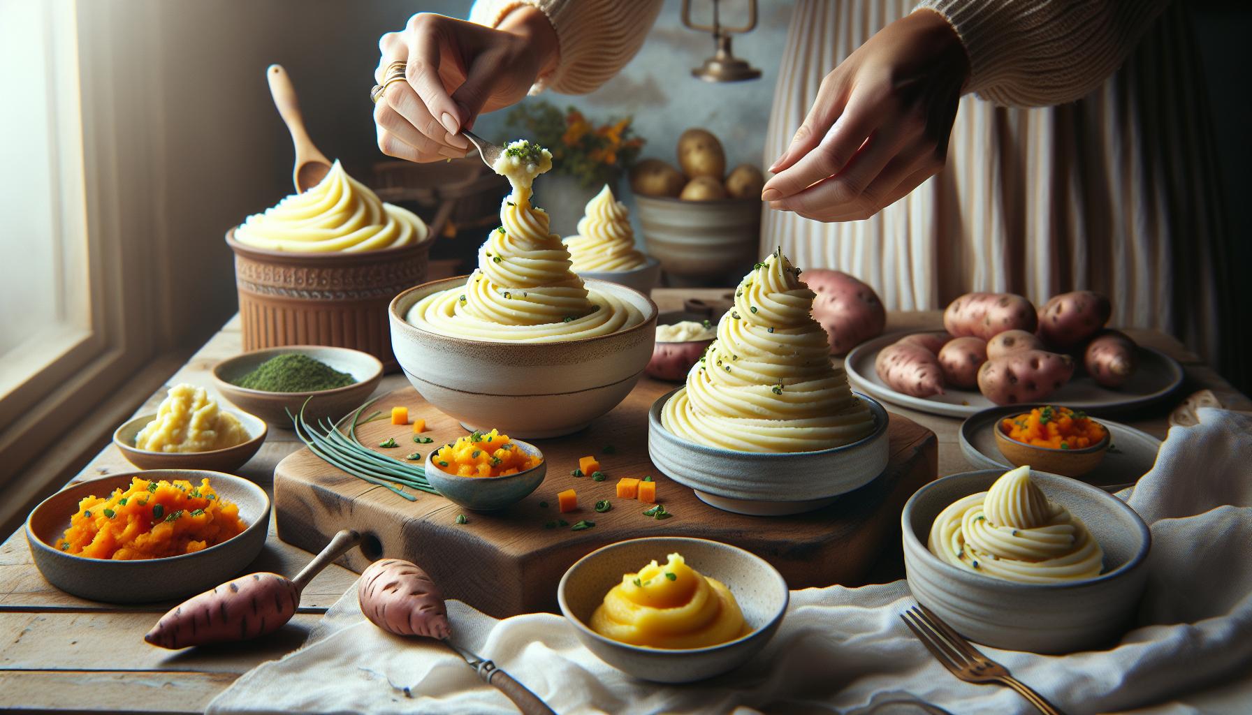 Aardappelpuree recept: Aardappelpuree Maken zoals Oma het Leerde 2 Romige Variaties: Creatief met Aardappelpuree